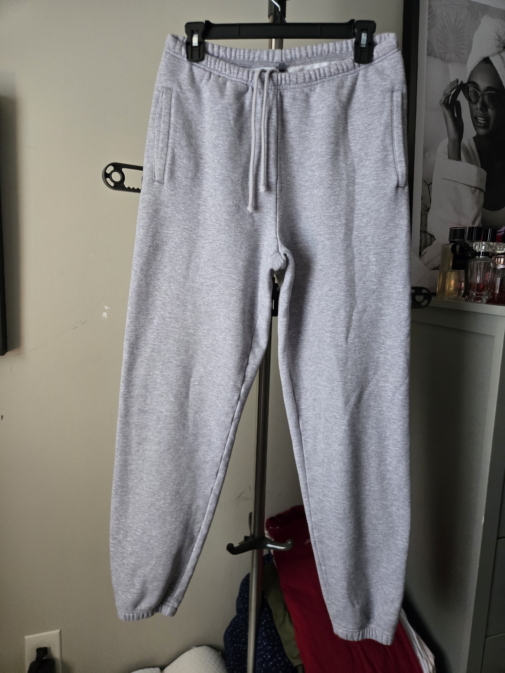 SKIMS Light Gray Cozy Drawstring Joggers